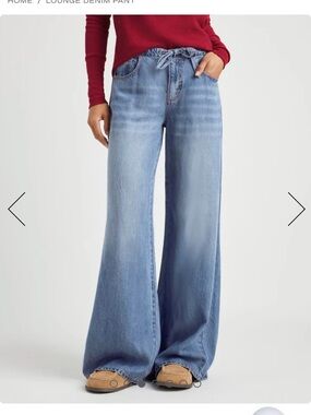 NWT Splendid Lounge Denim Pants Size XS